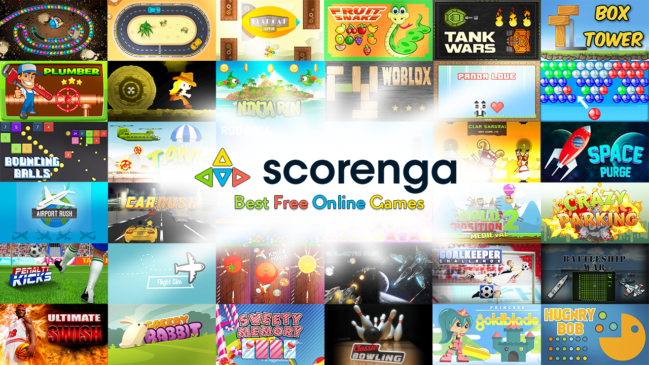 Play Online Games For Free At Scorenga