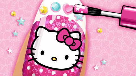 Hello Kitty Nail Salon Fashion Star - Play Free Online Games - Scorenga  Games