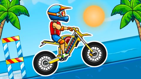 MOTO X3M: POOL PARTY free online game on