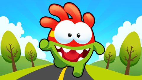 Play Bite-Sized Om Nom Run Online Now - GameSnacks