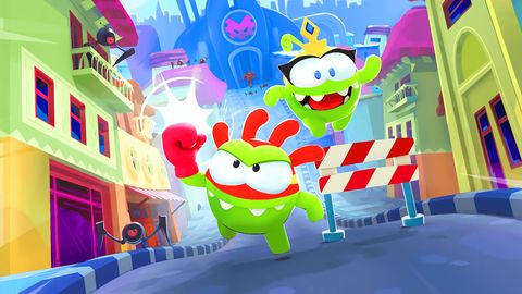 Play Bite-Sized Om Nom Run Online Now - GameSnacks